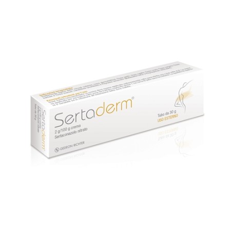Ferrer Internacional Sa Sertaderm 2 G/100 G Crema Sertaconazolo Nitrato Ferrer Internacional Sa Sertaderm 2 G/100 G Crema Sertaconazolo Nitrato