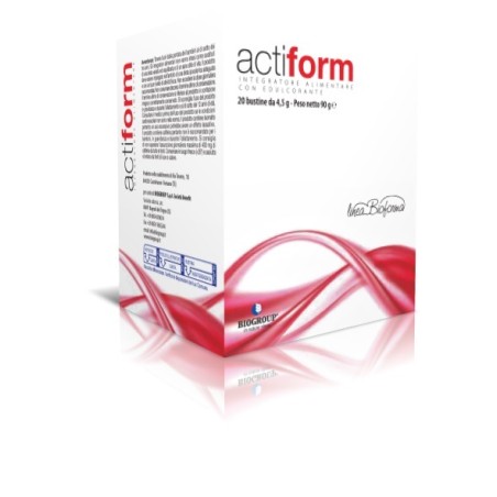 Biogroup Actiform 20 Bustine Da 4,5 G Biogroup Actiform 20 Bustine Da 4,5 G