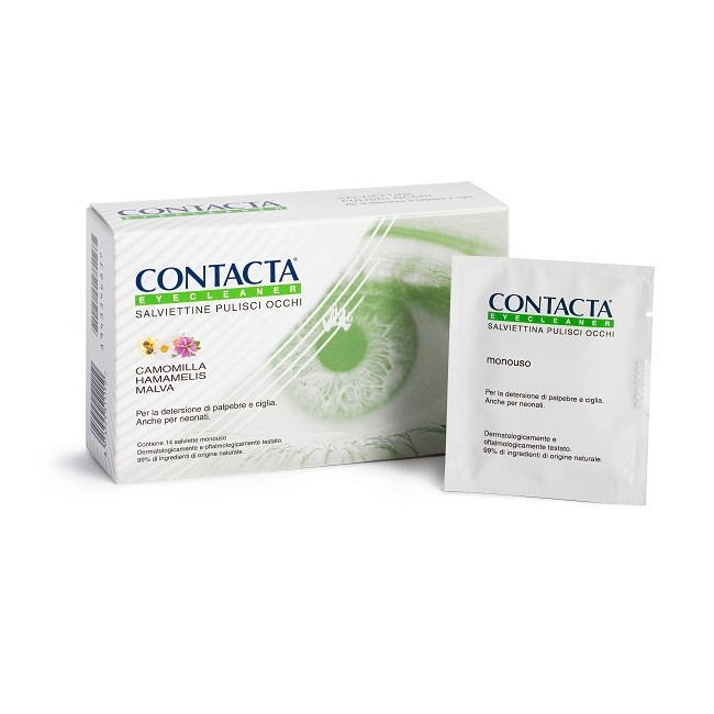 Contacta Eyecleaner 14 Salviettine Pulisci Occhi