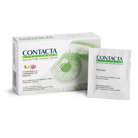 Contacta Eyecleaner 14 Salviettine Pulisci Occhi Contacta Eyecleaner 14 Salviettine Pulisci Occhi