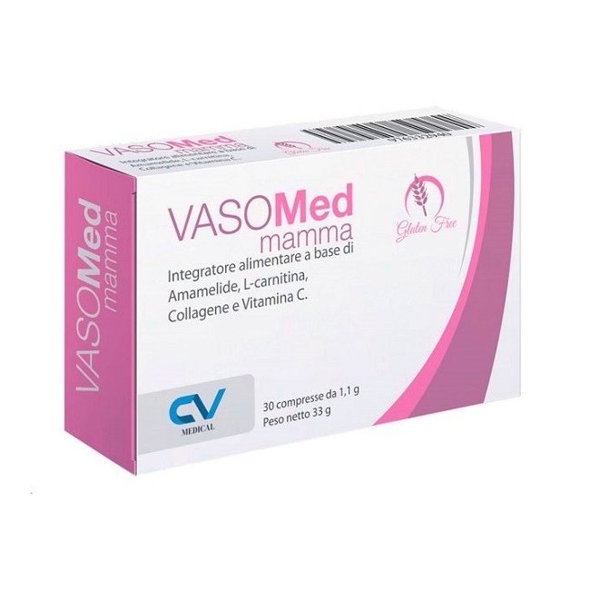 Cv Medical Vasomed Mamma 30 Compresse Cv Medical Vasomed Mamma 30 Compresse