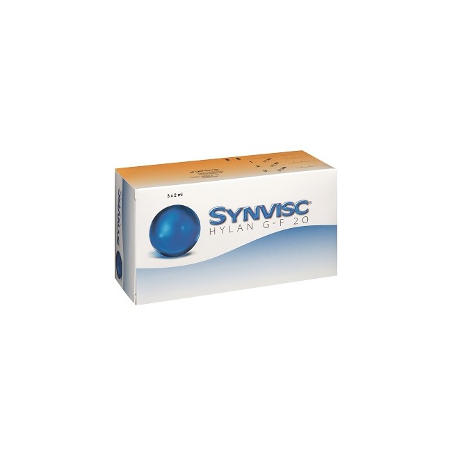 Sanofi Siringa Intra-articolare Synvisc Acido Ialuronico 2 Ml 3 Pezzi