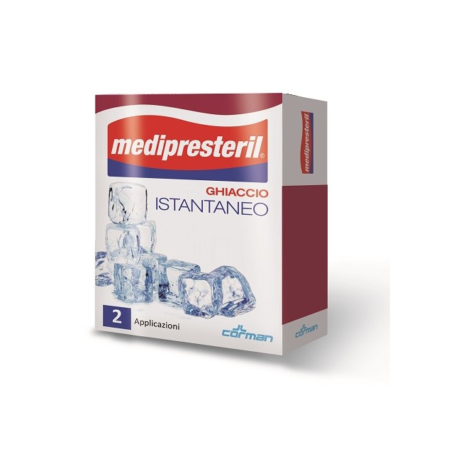 Corman Ghiaccio Istantaneo Medipresteril 2 Buste In Astuccio Corman Ghiaccio Istantaneo Medipresteril 2 Buste In Astuccio