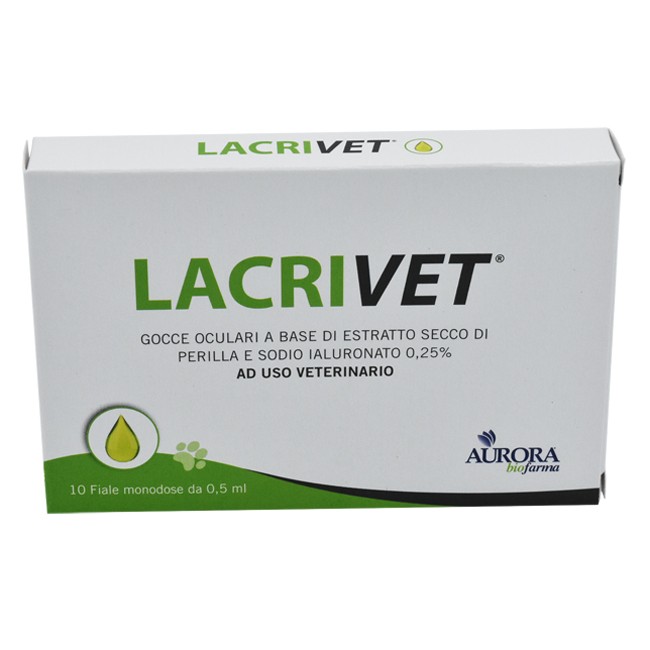 Aurora Biofarma Lacrivet Gocce Oculari Strip 10 Flaconcini 0,5 Ml Aurora Biofarma Lacrivet Gocce Oculari Strip 10 Flaconcini 0,5 Ml