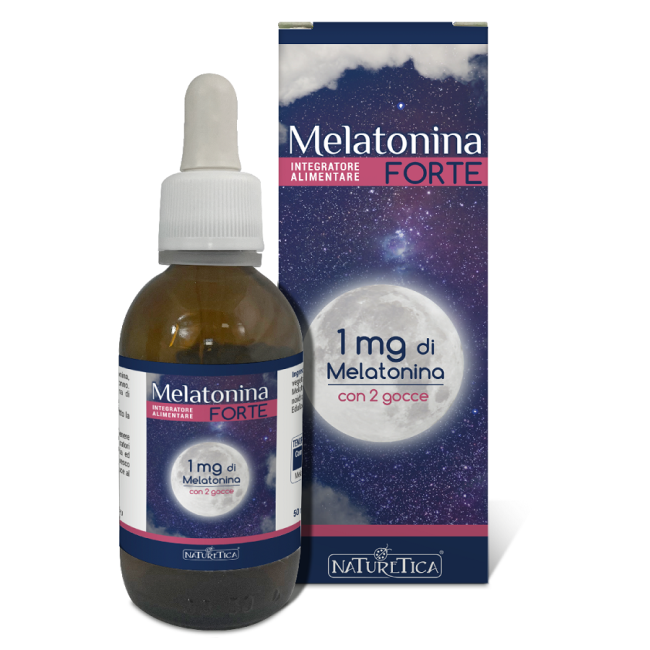 Naturetica Bielli Melatonina Forte Gocce 50 Ml Naturetica Bielli Melatonina Forte Gocce 50 Ml