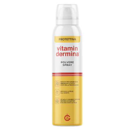 Vitamindermina Polvere Spray assorbente 150 ml Vitamindermina Polvere Spray assorbente 150 ml