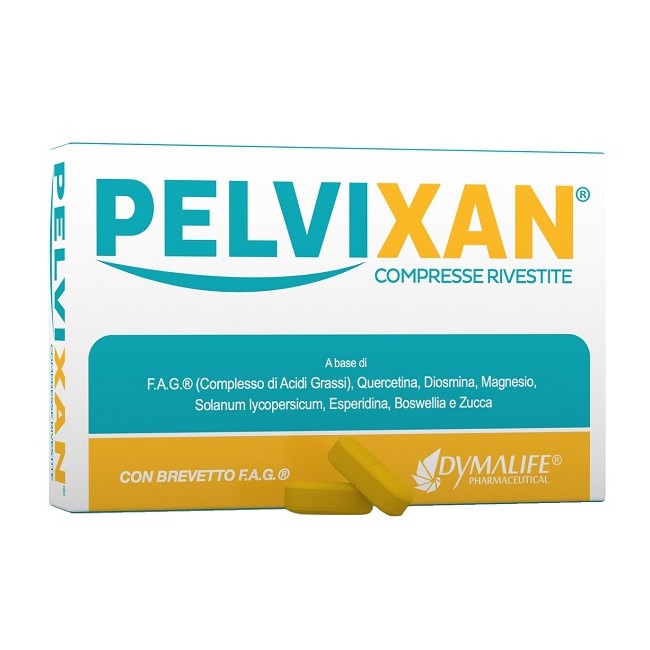 Dymalife Pharmaceutical Pelvixan 30 Compresse Rivestite Dymalife Pharmaceutical Pelvixan 30 Compresse Rivestite