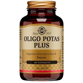 Solgar Oligo Potas Plus 100 Tavolette