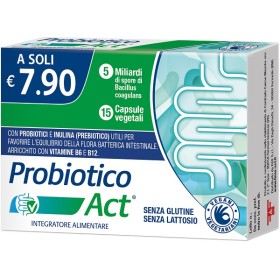 F&f Probiotico Act 15 Capsule Vegetali
