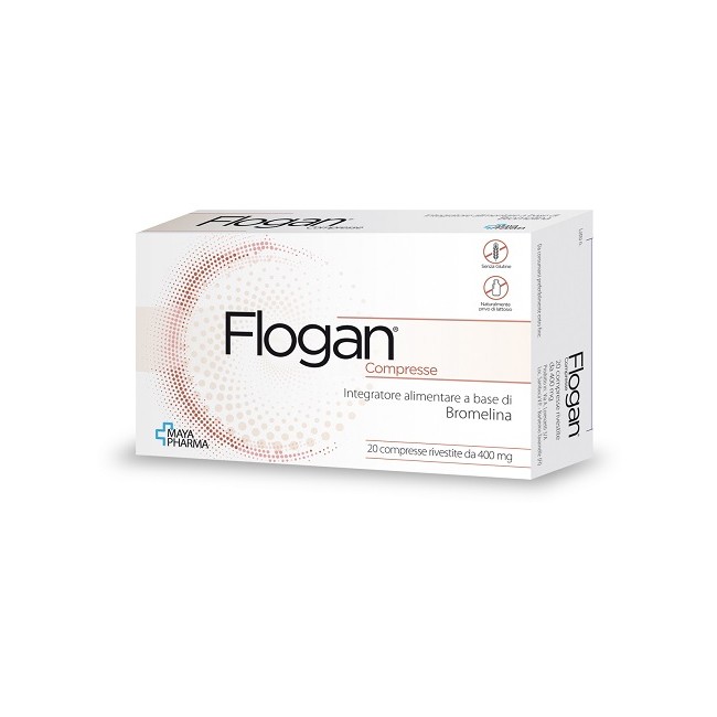 Maya Pharma Flogan 20 Compresse 12 G Maya Pharma Flogan 20 Compresse 12 G