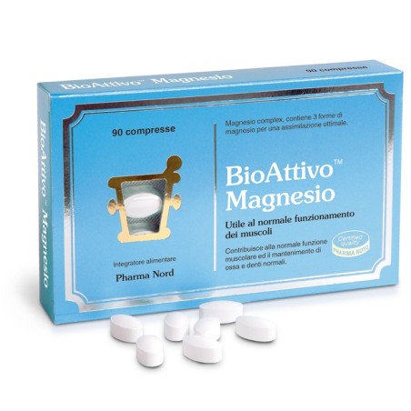 Pharma Nord Bioattivo Magnesio 90 Compresse Pharma Nord Bioattivo Magnesio 90 Compresse