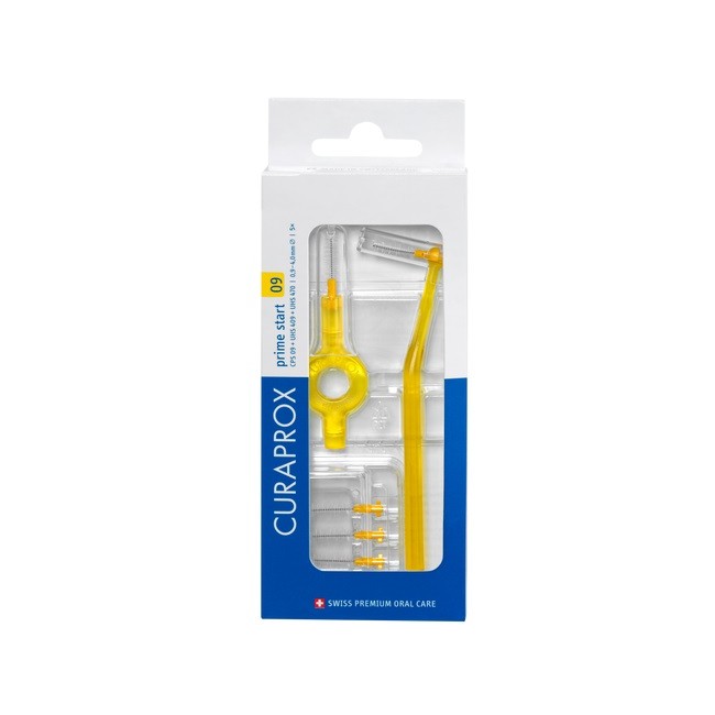 Curaden Healthcare Curaprox Capsule 09 Scovolino Prime Start 09 Yellow 5 Pezzi Curaden Healthcare Curaprox Capsule 09 Scovolino Prime Start 09 Yellow 5 Pezzi