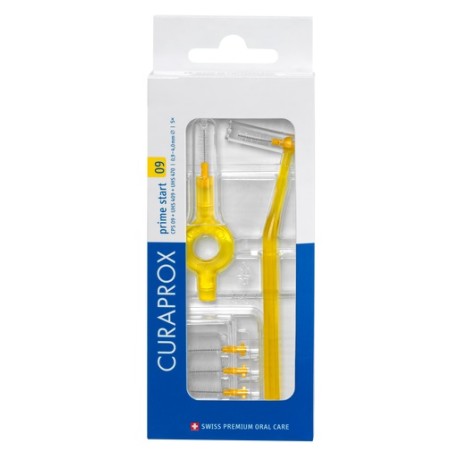 Curaden Healthcare Curaprox Capsule 09 Scovolino Prime Start 09 Yellow 5 Pezzi