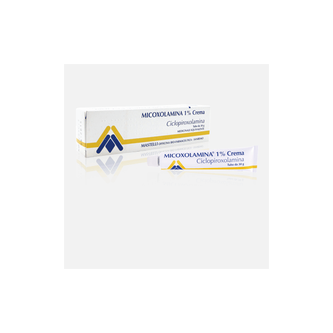Mastelli Micoxolamina 1% Crema Micoxolamina1% Emulsione Cutanea Micoxolamina1% Soluzione Cutanea Ciclopirox Olamina