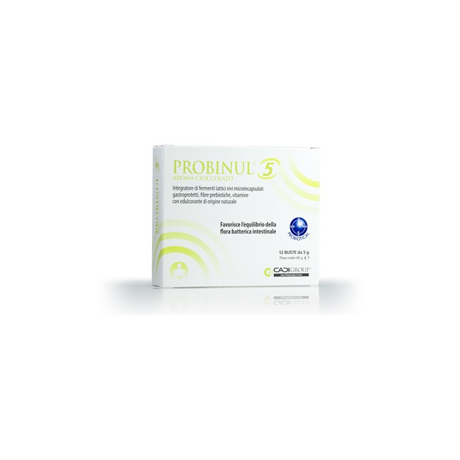 Cadi Group Probinul 5 12 Bustine 5 G Aroma Cioccolato