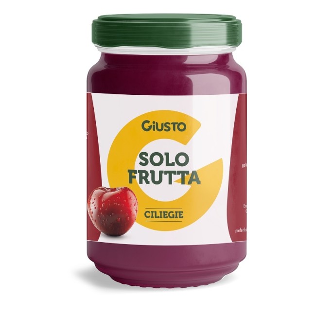 Farmafood Giusto Solo Frutta Confettura Ciliegie 220 G Farmafood Giusto Solo Frutta Confettura Ciliegie 220 G