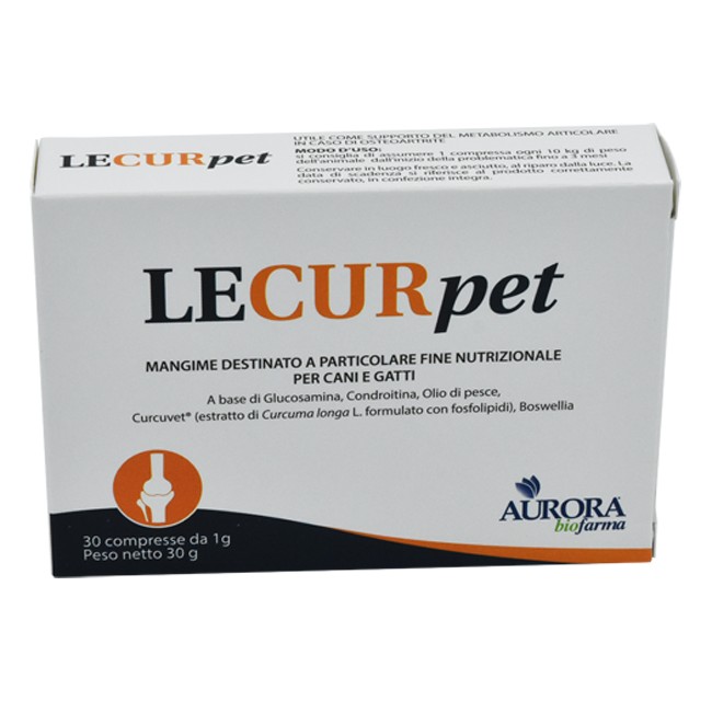 Aurora Biofarma Lecurpet 30 Compresse Aurora Biofarma Lecurpet 30 Compresse