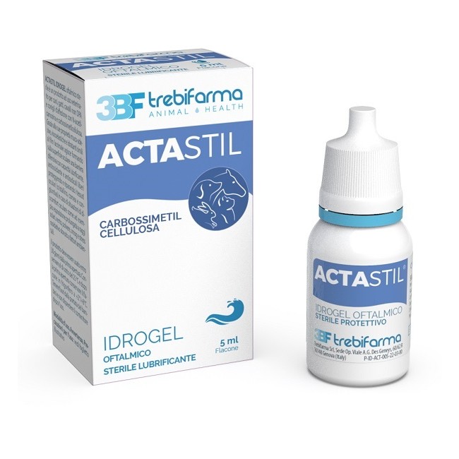 Trebifarma Actastil Soluzione Oftalmica Gocce Oculari Protettive Idratanti Eutrofiche Lubrificanti 5 Ml
