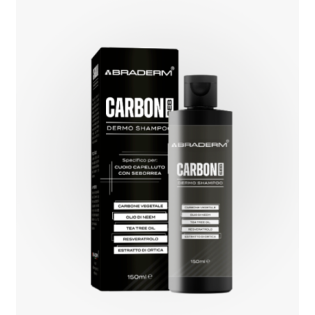 Braderm Carbon Seb Dermo Shampoo 150 Ml Braderm Carbon Seb Dermo Shampoo 150 Ml