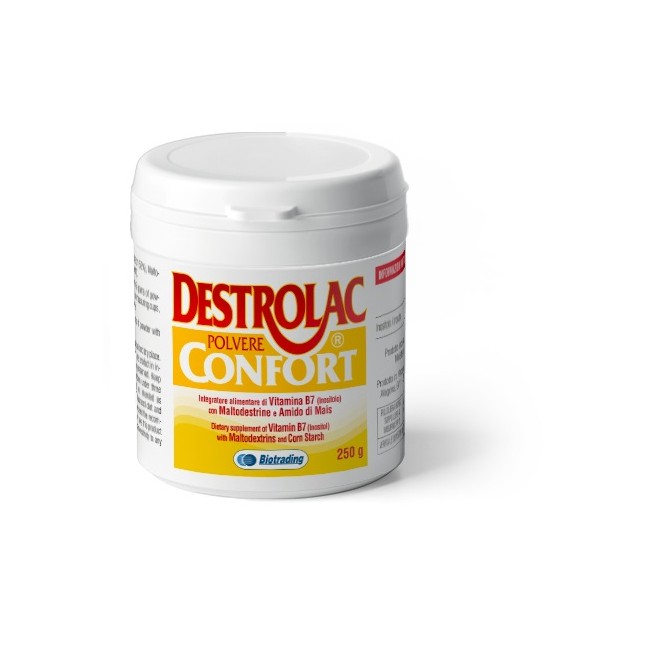 Biotrading Destrolac Confort Polvere 250 G Biotrading Destrolac Confort Polvere 250 G