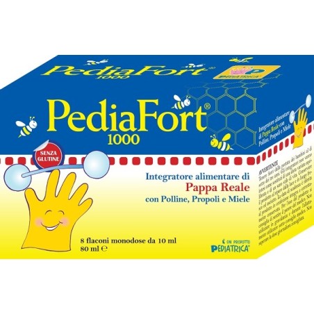 Pediatrica Pediafort 1000 8 Flaconi 10 Ml Pediatrica Pediafort 1000 8 Flaconi 10 Ml