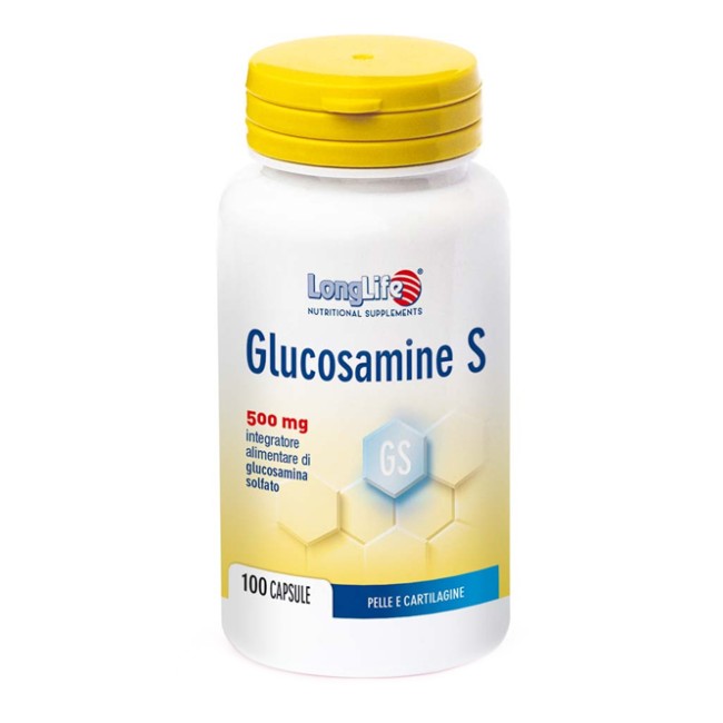 Longlife Glucosamine S 100 Capsule Di Gelatina Longlife Glucosamine S 100 Capsule Di Gelatina