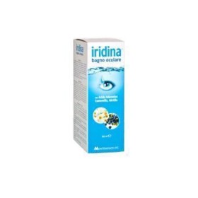 Iridina Bagno Oculare con Acido Ialuronico Camomilla e Mirtillo 360ml