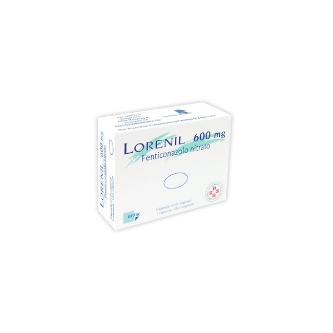 lorenil 600 mg Capsule molli vaginali lorenil 600 mg Capsule molli vaginali