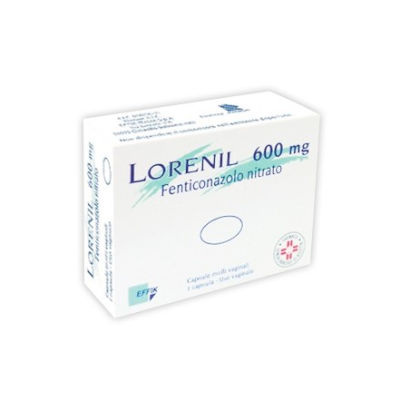 lorenil 600 mg Capsule molli vaginali lorenil 600 mg Capsule molli vaginali