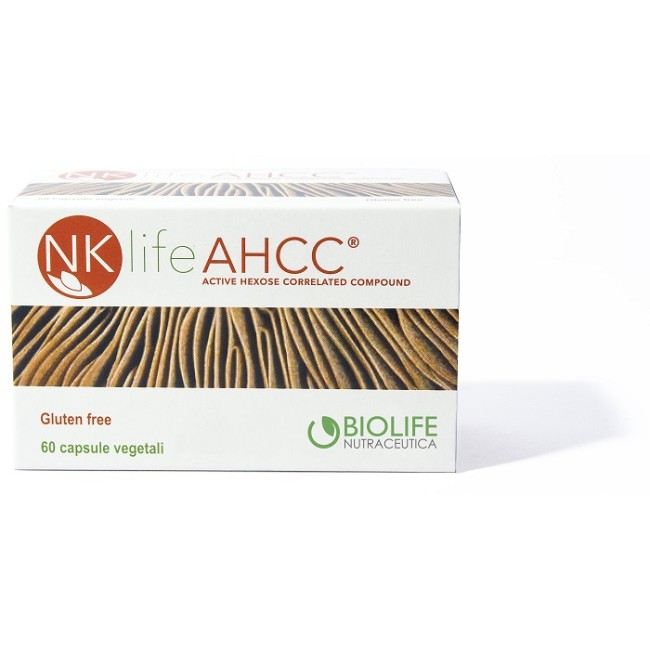 Nutraceutica Biolife Nklife Ahcc 60 Capsule 36,58 G Nutraceutica Biolife Nklife Ahcc 60 Capsule 36,58 G