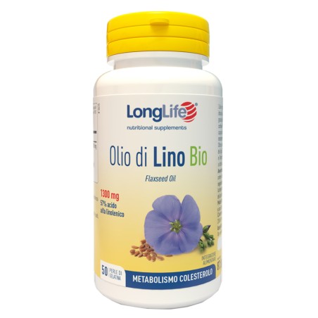 Longlife Olio Di Lino Bio 50 Perle Longlife Olio Di Lino Bio 50 Perle
