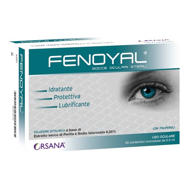 Orsana Gocce Oculari Fenoyal 30 Contenitori Monodose Da 0,5 Ml Orsana Gocce Oculari Fenoyal 30 Contenitori Monodose Da 0,5 Ml