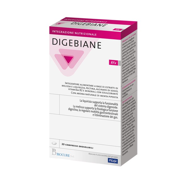 Biocure Digebiane Rfx 20 Compresse Biocure Digebiane Rfx 20 Compresse