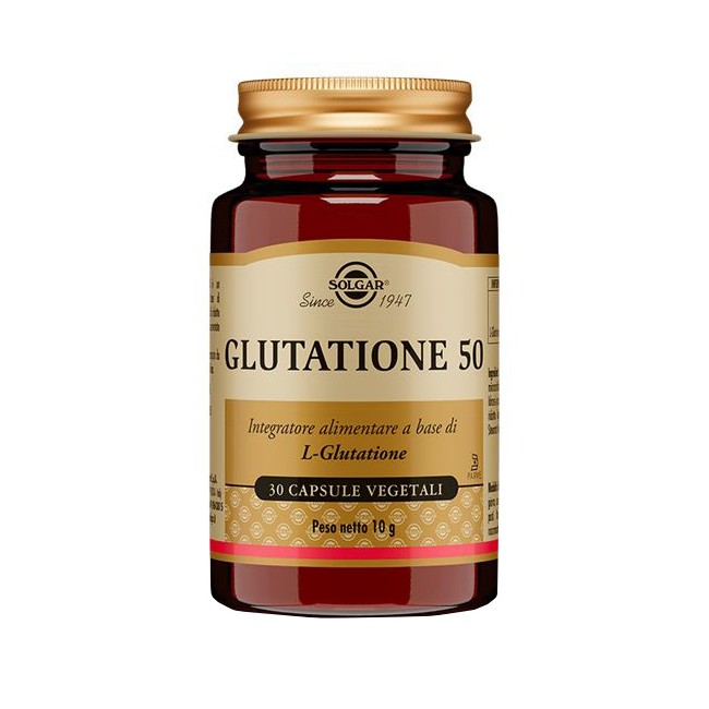 Solgar Glutatione 50 30 Capsule Vegetali