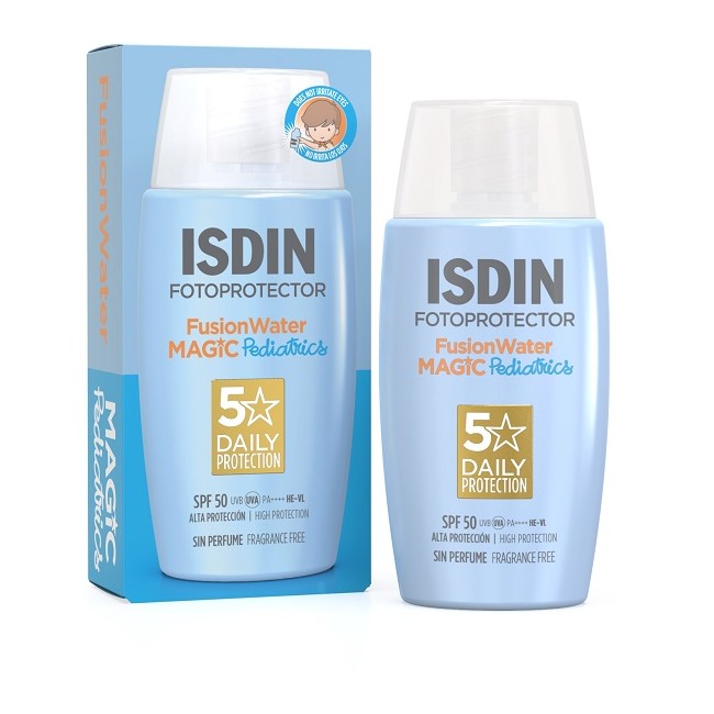 Isdin Fusionwater Magic Pediatrics Spf50 50 Ml Isdin Fusionwater Magic Pediatrics Spf50 50 Ml