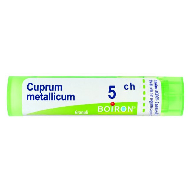 Boiron Cuprum Metallicum 5 Ch Granuli Boiron Cuprum Metallicum 5 Ch Granuli