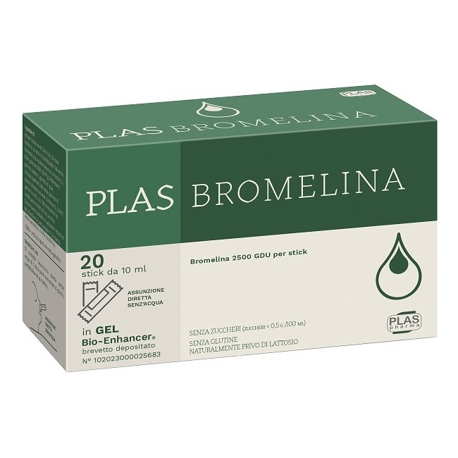 Plas Pharma Plas Bromelina 20 Stick Pack Plas Pharma Plas Bromelina 20 Stick Pack
