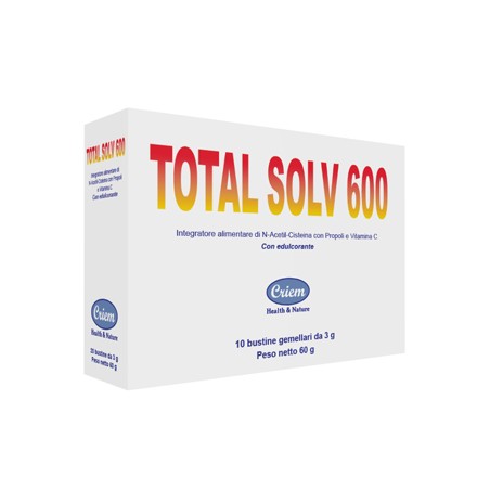 Criem S Total Solv 600 10 Bustine Gemellari