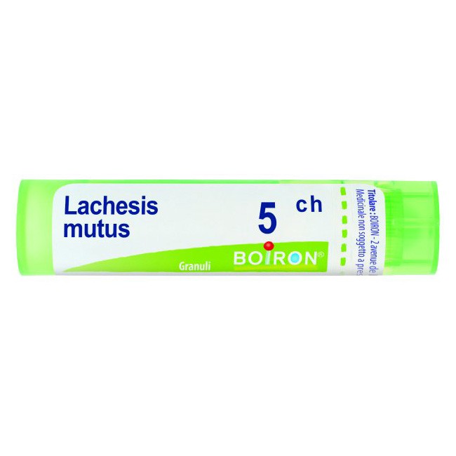 Boiron Lachesis Mutus 5 Ch Granuli Boiron Lachesis Mutus 5 Ch Granuli