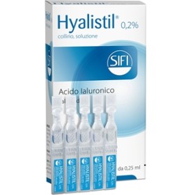Sifi Hyalistil 0,2% Collirio, Soluzione Acido Ialuronico Sale Sodico