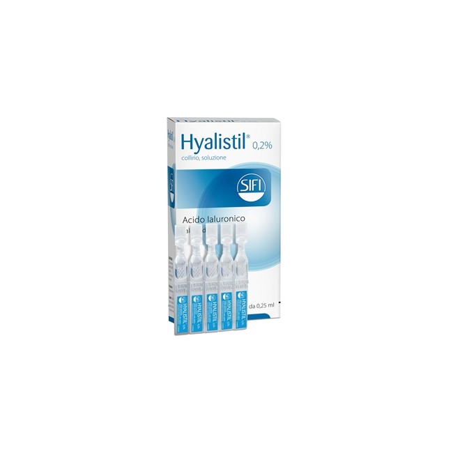 Sifi Hyalistil 0,2% Collirio, Soluzione Acido Ialuronico Sale Sodico