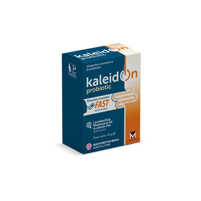 Menarini Kaleidon Probiotic Fast Frutti Di Bosco 10 Buste Orosolubili