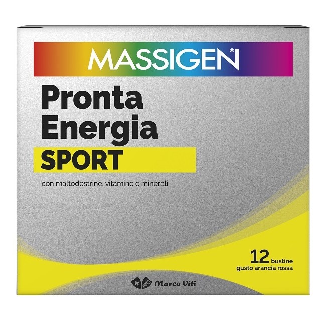 Marco Viti Massigen Sport Pronta Energia 12 Bustine Marco Viti Massigen Sport Pronta Energia 12 Bustine