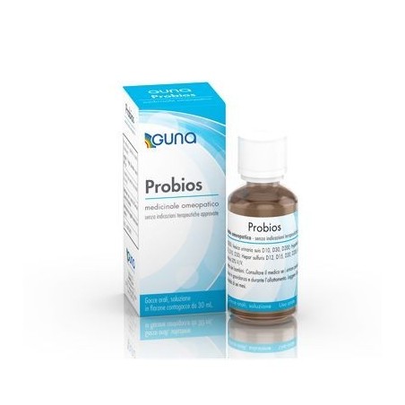 Guna Probios, Gocce Orali Soluzione Medicinale Omeopatico Senza Indicazioni Terapeutiche Approvate