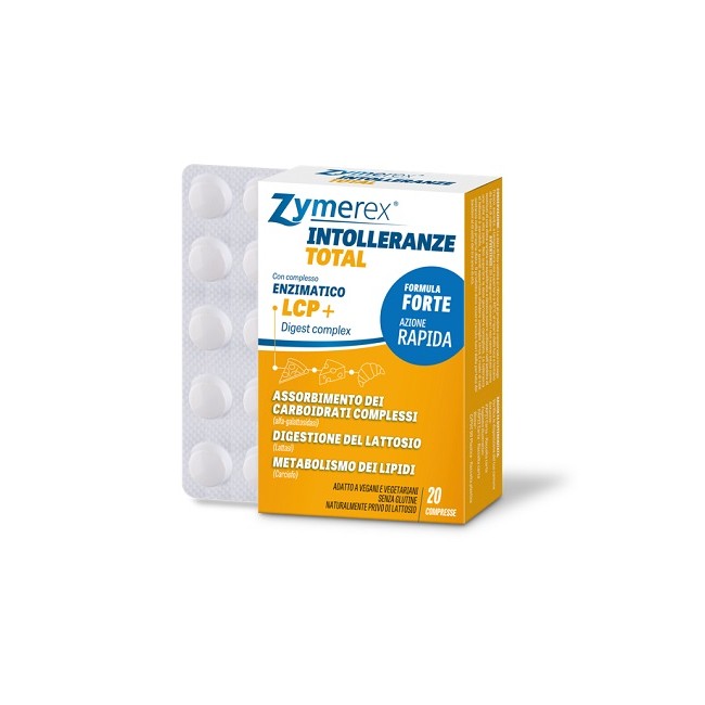 Wilco Farma Zymerex Intolleranze Total 20 Compresse