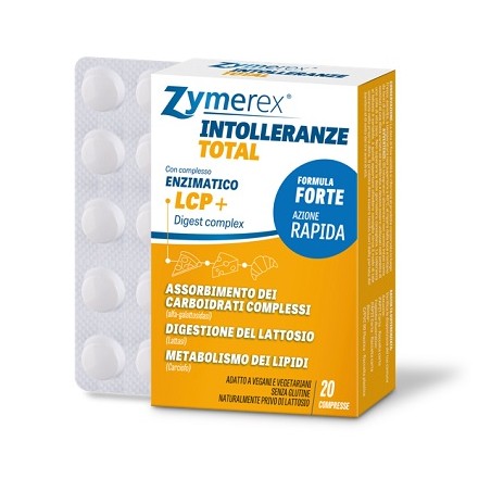 Wilco Farma Zymerex Intolleranze Total 20 Compresse Wilco Farma Zymerex Intolleranze Total 20 Compresse
