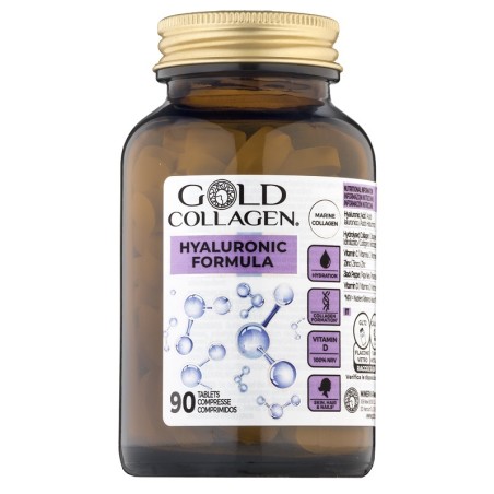 Minerva Research Labs Gold Collagen Hyaluronic 90 Compresse