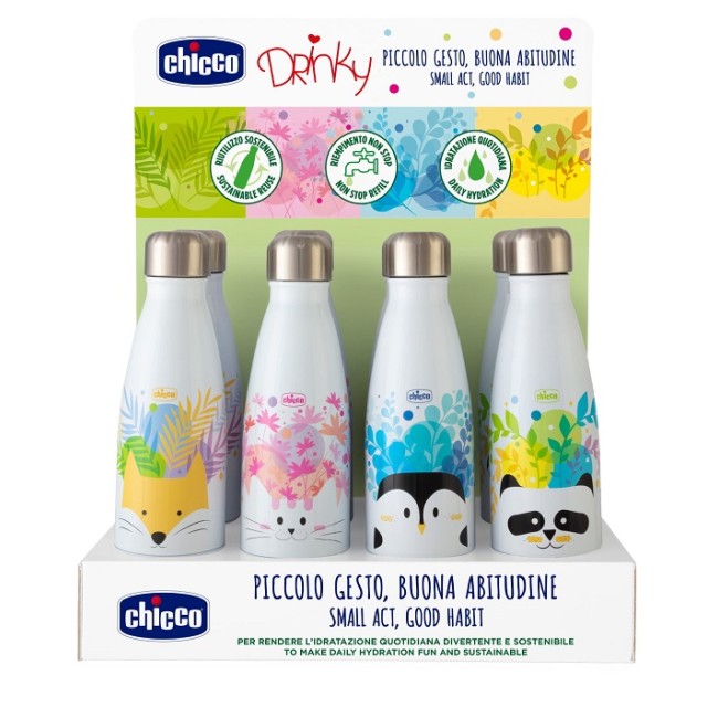 Chicco Borraccia Inox 350 Ml Chicco Borraccia Inox 350 Ml