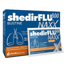 Shedir Pharma Shedirflu 600 Naxx Arancia Senza Zuccheri 20 Bustine