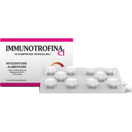 Dmg Italia Immunotrofina D 30 Compresse Orosolubili Dmg Italia Immunotrofina D 30 Compresse Orosolubili